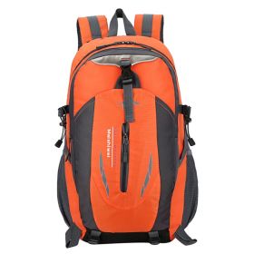 36L Outdoor Backpack Waterproof Daypack Travel Knapsack (Option: Orange)